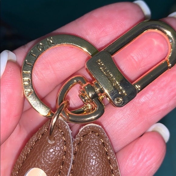 Upcycled Lv Labubu bag/purse charm keychain - Picture 5 of 5